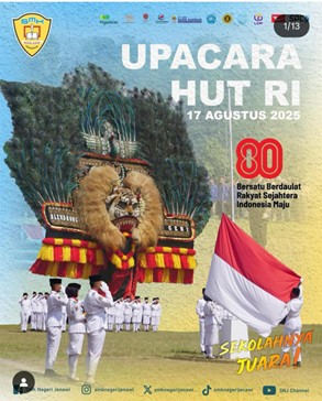 Semarak Upacara HUT RI ke-80 di Kecamatan Jenawi  Berlangsung Khidmat dan Meriah